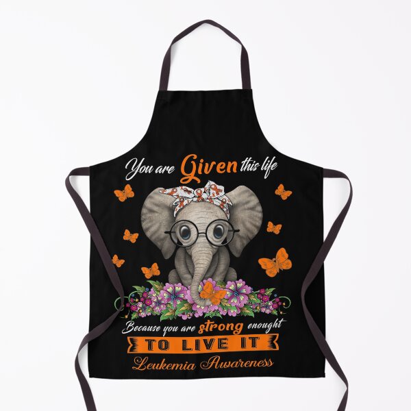 Item preview, Leukemia Warrior Cute Elephant Lover Gifts designed and sold by Adropine.