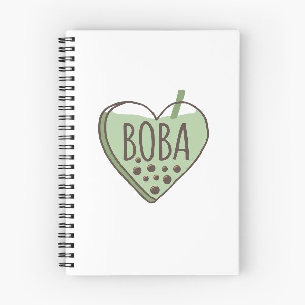 Item preview, Boba valentine heart green designed and sold by MamSelle.