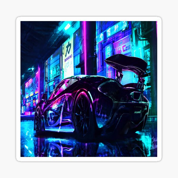 "How beautiful is this car" Sticker for Sale by BeGoLdEn Redbubble