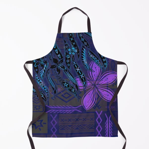 Item preview, Samoan Purple Malu Mana Tribal Collage designed and sold by sunnthreads.
