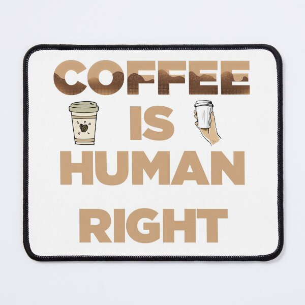 Item preview, Coffee Is A Human Right - Beautiful Coffee Cup Vintage Style Gift designed and sold by andrei49387.