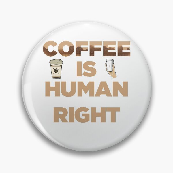Item preview, Coffee Is A Human Right - Beautiful Coffee Cup Vintage Style Gift designed and sold by andrei49387.