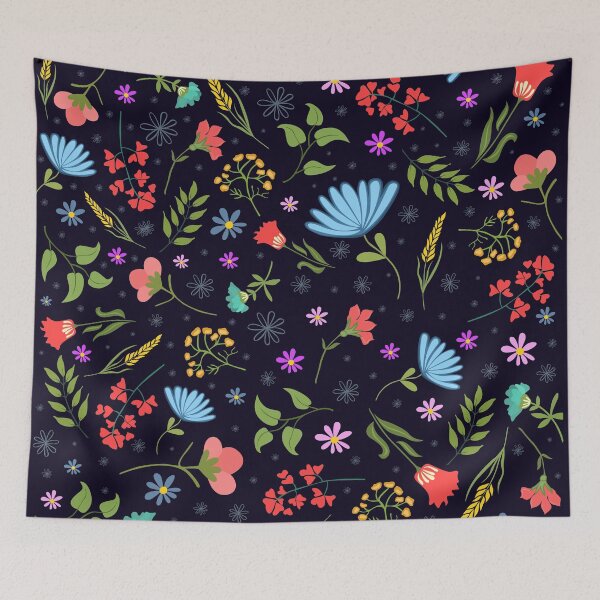Item preview, Floral new pattern designed and sold by crevettedesign.