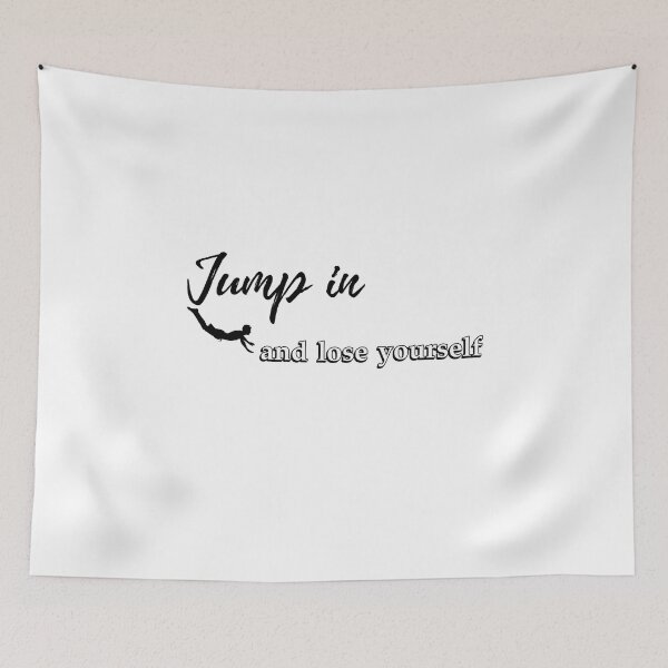 Item preview, Swimmer Quote :Jump in and lose yourself designed and sold by bero4.