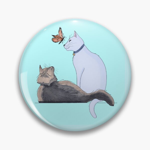Item preview, Curious cats designed and sold by Natalie Kidd.