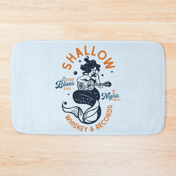 Item preview, Shallow Whiskey & Records: A Deep Blues Dive designed and sold by The Whiskey Ginger Design Shop.
