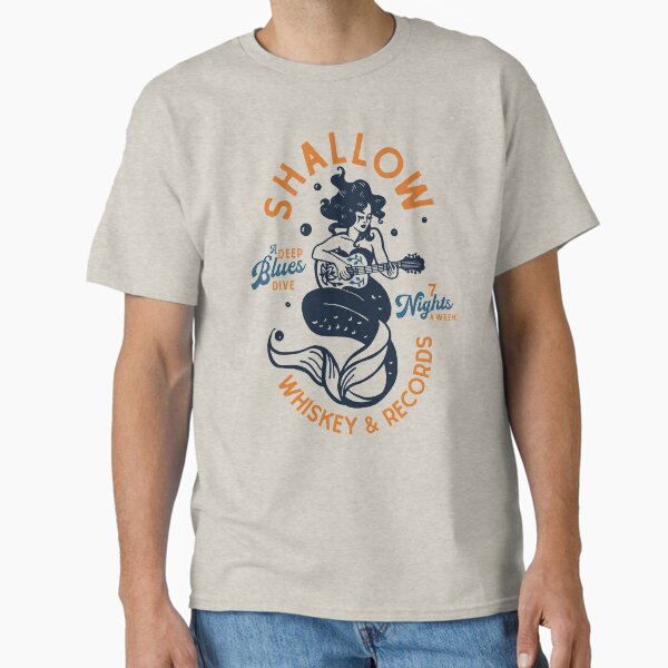 Item preview, Shallow Whiskey & Records: A Deep Blues Dive designed and sold by The Whiskey Ginger Design Shop.