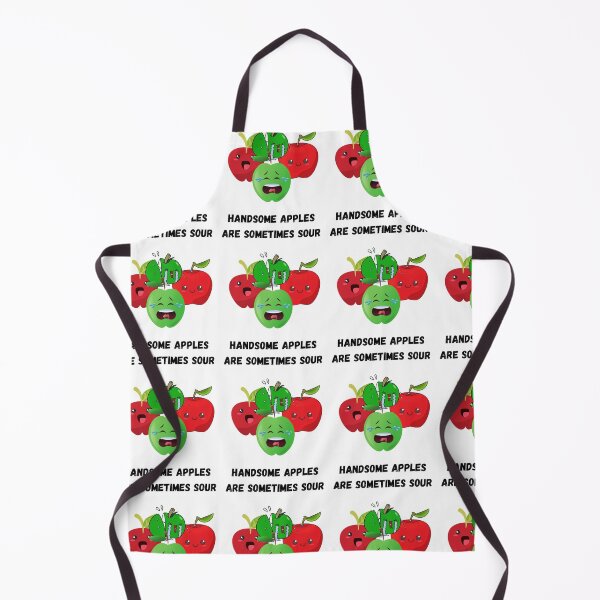 Item preview, Red and green handsome apples. designed and sold by Hinny8.