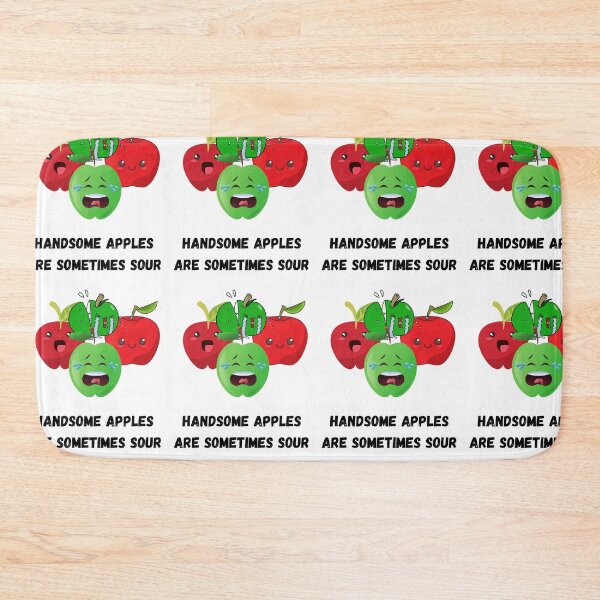 Item preview, Red and green handsome apples. designed and sold by Hinny8.