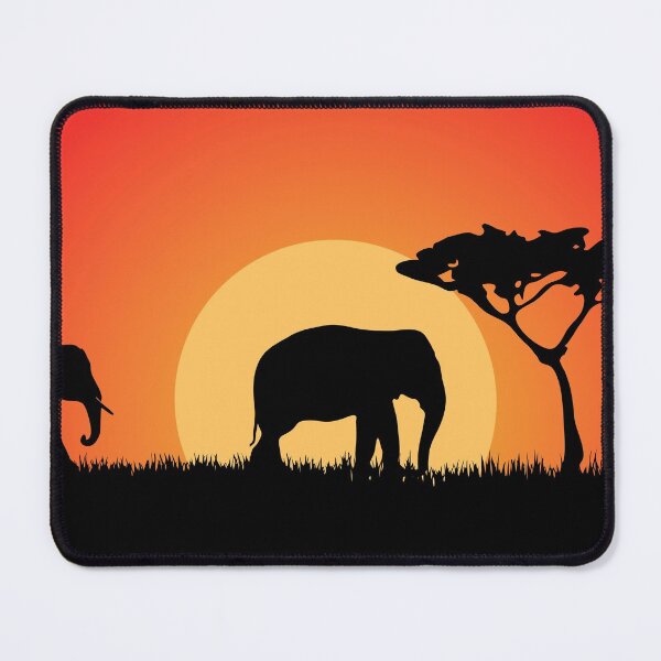 Aperçu de l'œuvre Belle faune africaine au coucher du soleil III créée et vendue par Precious  Chinula.