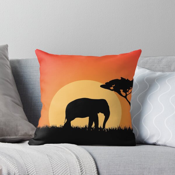Item preview, Hermosa puesta de sol africana Wildlife III designed and sold by Precious  Chinula.