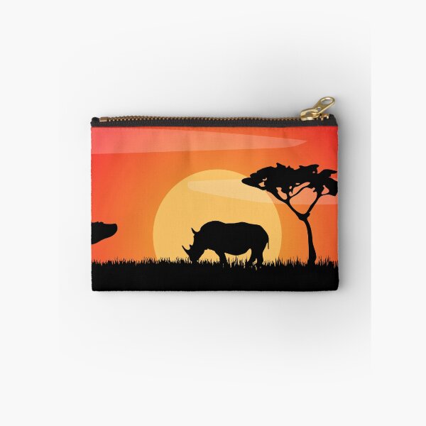 Aperçu de l'œuvre Belle faune africaine au coucher du soleil IV créée et vendue par Precious  Chinula.
