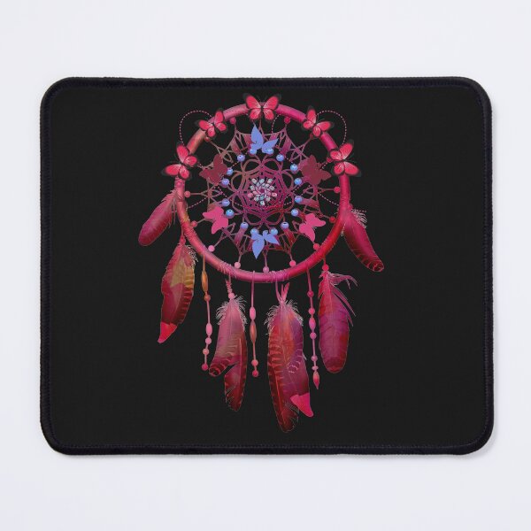 Item preview, DREAMCATCHER BUTTERFLY - PINK FEATHERS designed and sold by Kwayako.