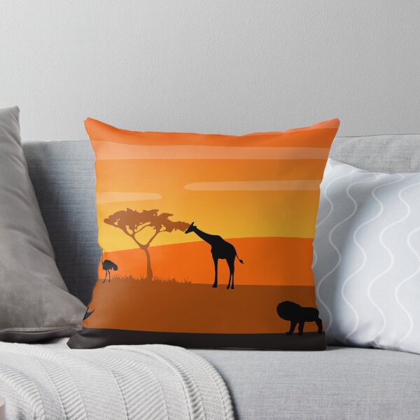 Item preview, Hermosa puesta de sol africana Wildlife VI designed and sold by Precious  Chinula.
