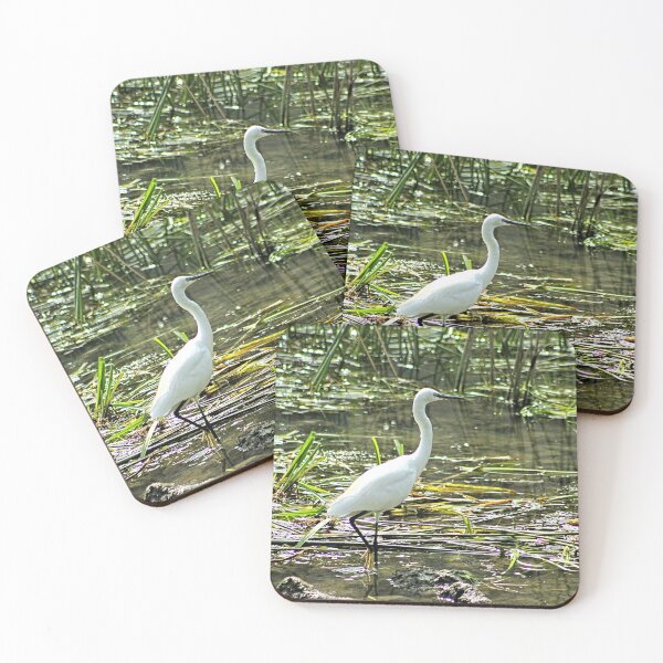 Item preview, White Great Egret Wading River 2 designed and sold by worldways.