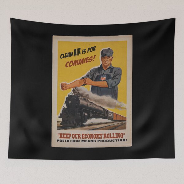 Item preview, Clean Air is for Commies designed and sold by That's  Bullshirt.