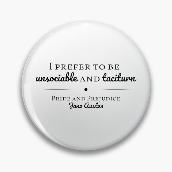 Item preview, I Prefer to Be Unsociable and Taciturn designed and sold by Faraprint3.