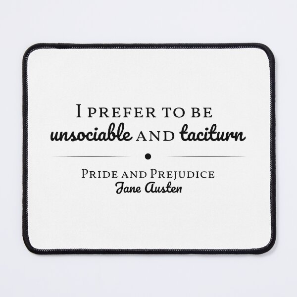 Item preview, I Prefer to Be Unsociable and Taciturn designed and sold by Faraprint3.