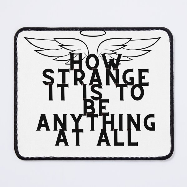 Item preview, Neutral Milk Hotel - How Strange It Is To Be Anything At All Floral Poster designed and sold by dzairshirts.