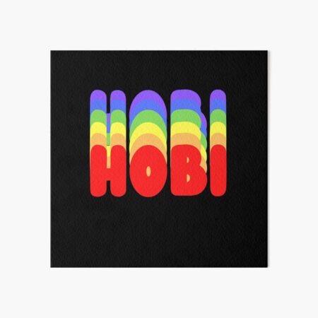 Artikel-Vorschau von Hobi (J-Hoffnung von BTS Bangtan Sonyeondan) Rainbow Hobicore, designt und verkauft von EspyDesignCo.