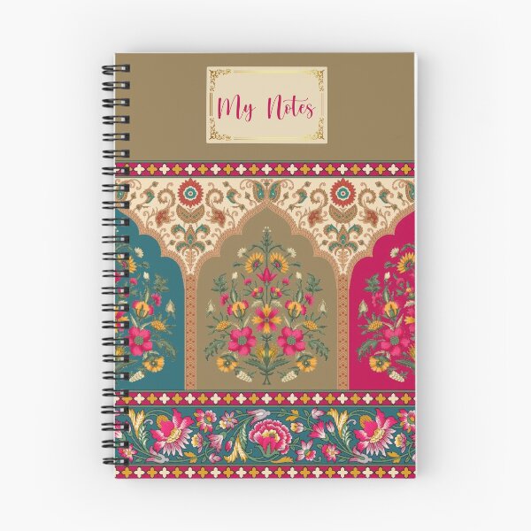 Item preview, My Notes Floral Notebook designed and sold by Abida  Nazifa.