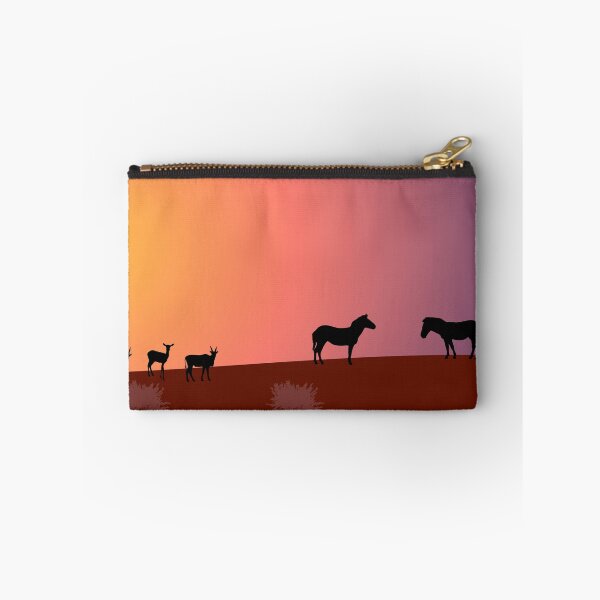 Aperçu de l'œuvre Beau Coucher De Soleil Africain Faune XVIIème créée et vendue par Precious  Chinula.