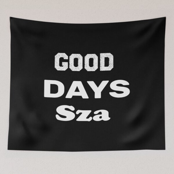 Item preview, Good Days Sza - Retro Rainbow Style, Sticker, Shirt, Mask Sticker ,Sza ctrl ,Rnb designed and sold by RIDA LOUCHACHHA.