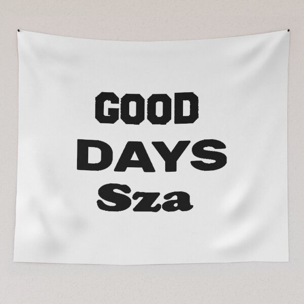 Item preview, Good Days Sza - Retro Rainbow Style, Sticker, Shirt, Mask Sticker ,Sza ctrl ,Rnb designed and sold by RIDA LOUCHACHHA.