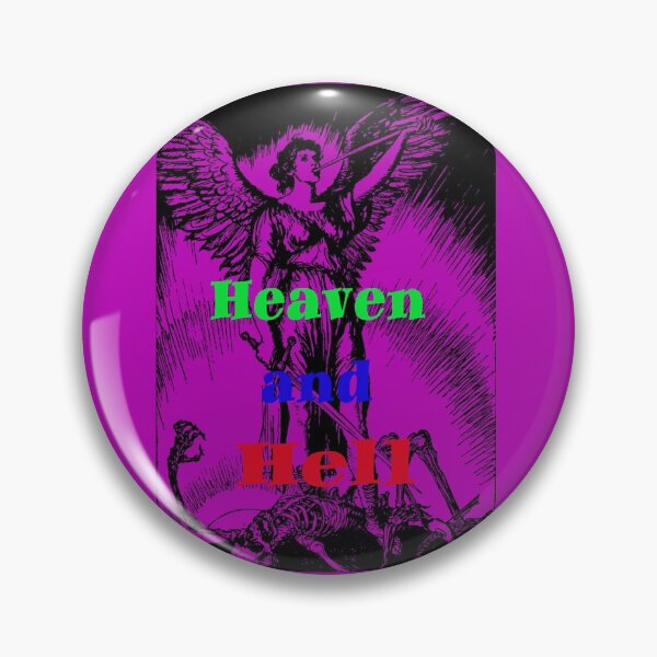 Item preview, Heaven and Hell! Where will you go? designed and sold by mostheristore.