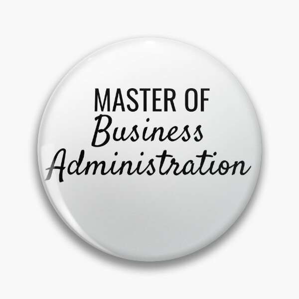 Artikelvorschau, Master of Business Administration Block-/Kursiv-Universitätstextdesign entworfen und verkauft von SarahJisri.