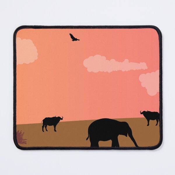 Item preview, Hermosa puesta de sol africana vida silvestre XIX designed and sold by Precious  Chinula.