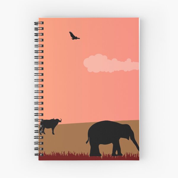 Aperçu de l'œuvre Beau Coucher De Soleil Africain Faune XIXème créée et vendue par Precious  Chinula.