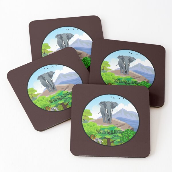 Item preview, The tusker on the rock designed and sold by KkCreationas.