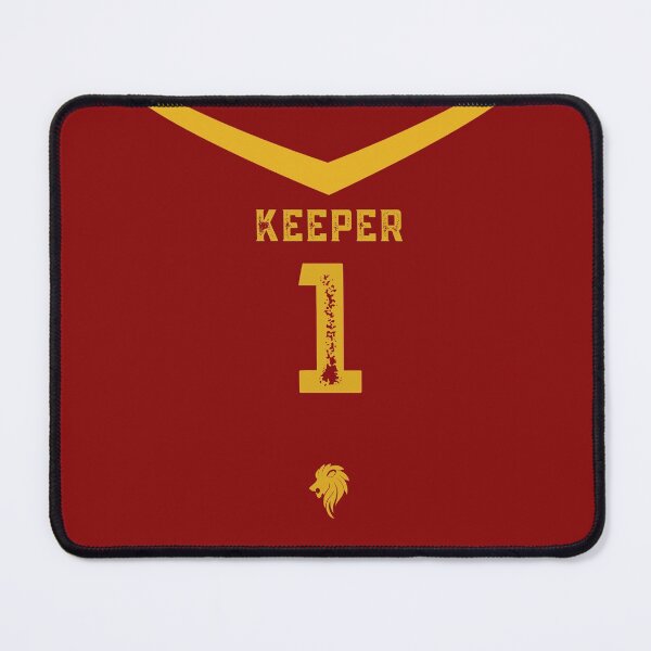 Item preview, Keeper Red and Golden Jersey designed and sold by AlexWolfDesigns.