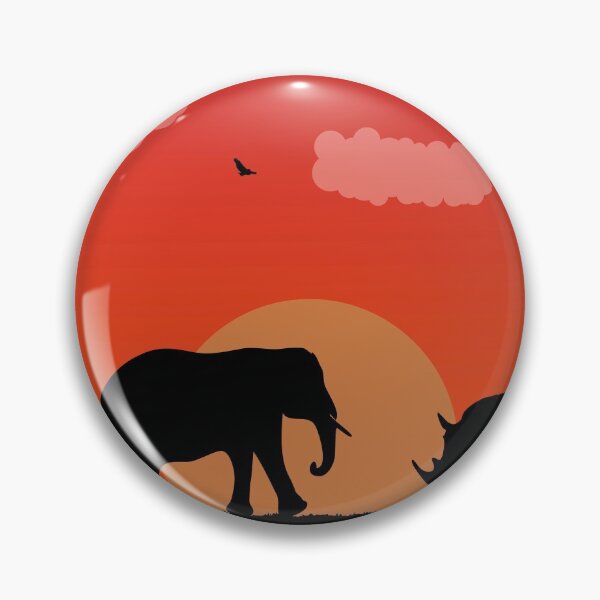 Item preview, Hermosa puesta de sol africana fauna 28 designed and sold by Precious  Chinula.