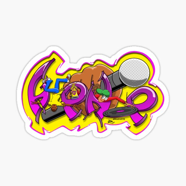 The Power of Hip-Hop Sticker
