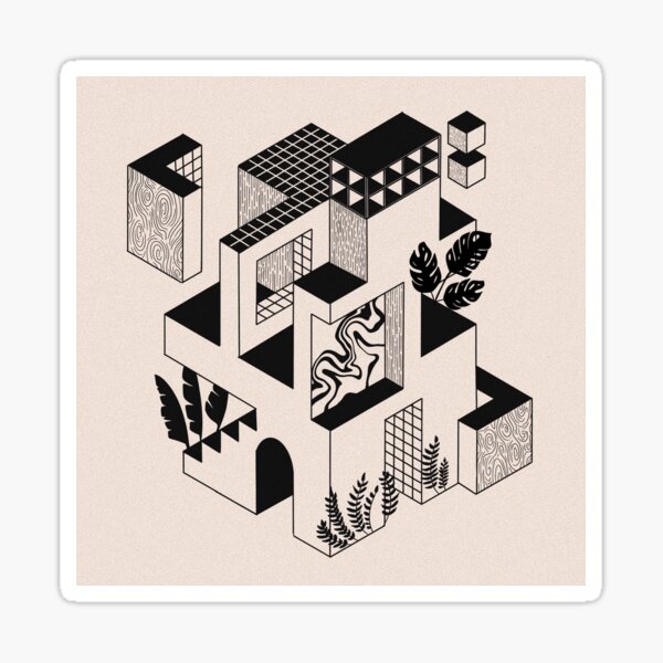 The Green House Sticker