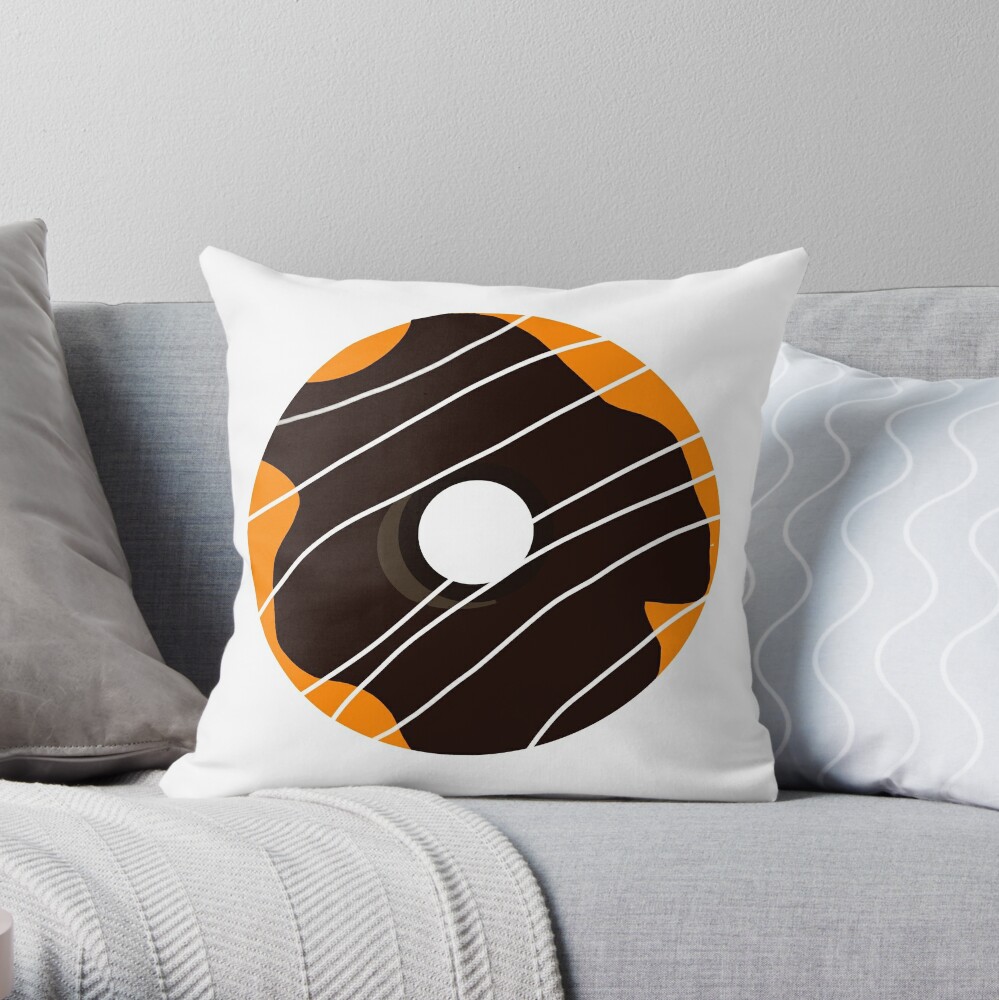 Decorative Pillows Donuts Food, Pillow Donut Chocolates
