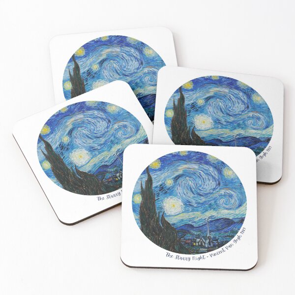 Item preview, La noche estrellada - Vincent Van Gogh 1889 designed and sold by superbling.
