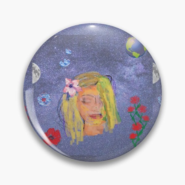 Aperçu de l'œuvre fleuriste dans l'univers - fantasy pop art créée et vendue par simonayoshida.