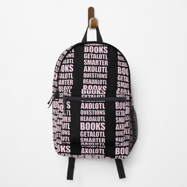 Item preview, Axolotl Questions Readalotl Books Getalotl Smarter Pink Text designed and sold by artfulnotebook.