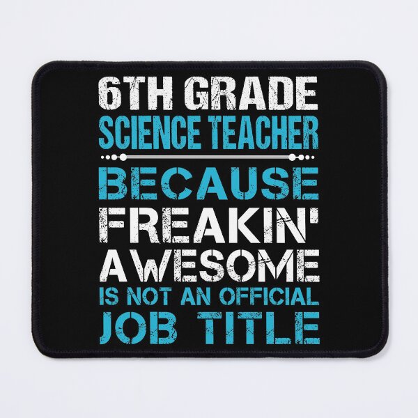 Item preview, 6Th Grade Science Teacher T Shirt - Freaking Awesome Job Gift Item Tee designed and sold by oetate4774.