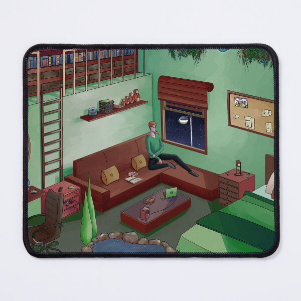 Item preview, Green aesthetic big room  designed and sold by croscreates.