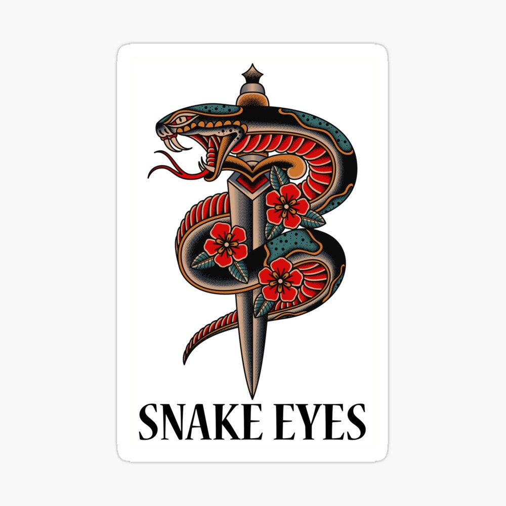 Snake Eyes — Sacred Tattoo NYC