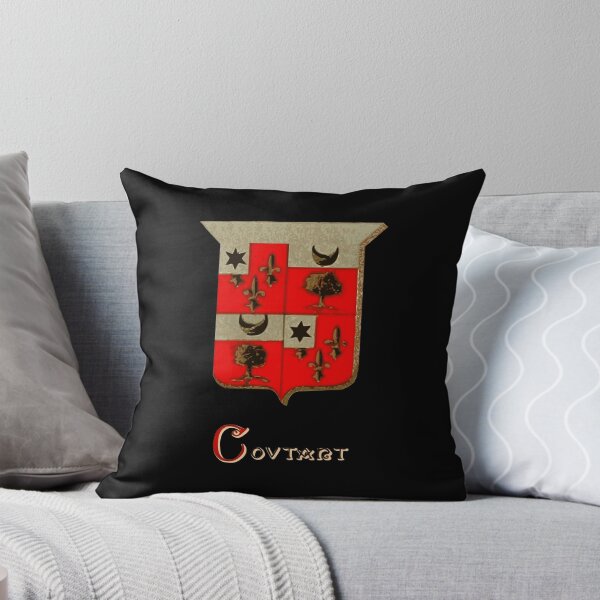 Item preview, Coutant Family Coat of Arms designed and sold by Heraldica.