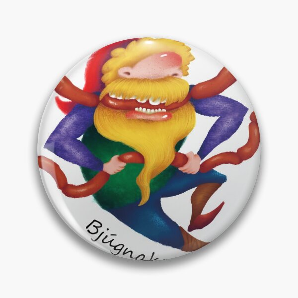 Item preview, Yule lad/ Santa claus - Bjúgnakrækir/Sausage-Swiper designed and sold by suyuchendesign.