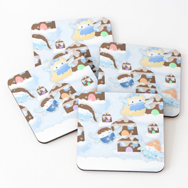 Artikelvorschau, Winterfeen Marshmallow Buddies entworfen und verkauft von ArtsyDonut.