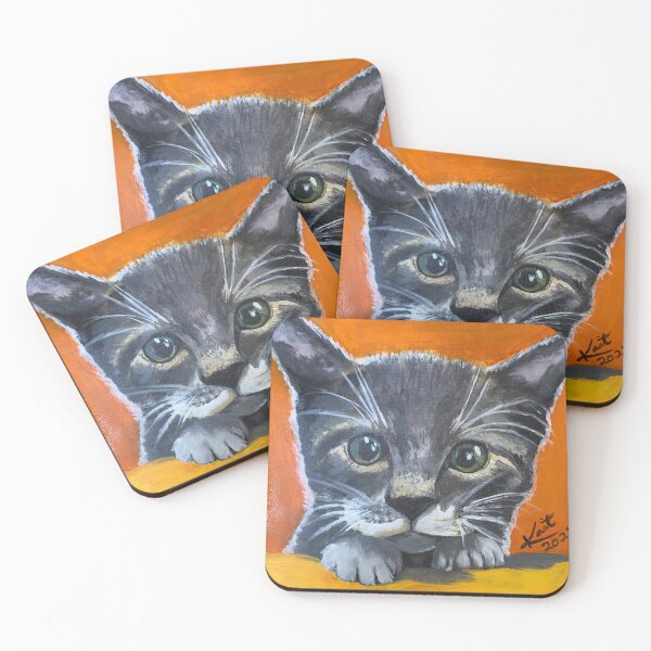 Item preview, Kitten  designed and sold by Art-By-Kait.