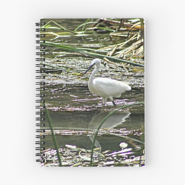 Item preview, White Great Egret Wading River 3 designed and sold by worldways.