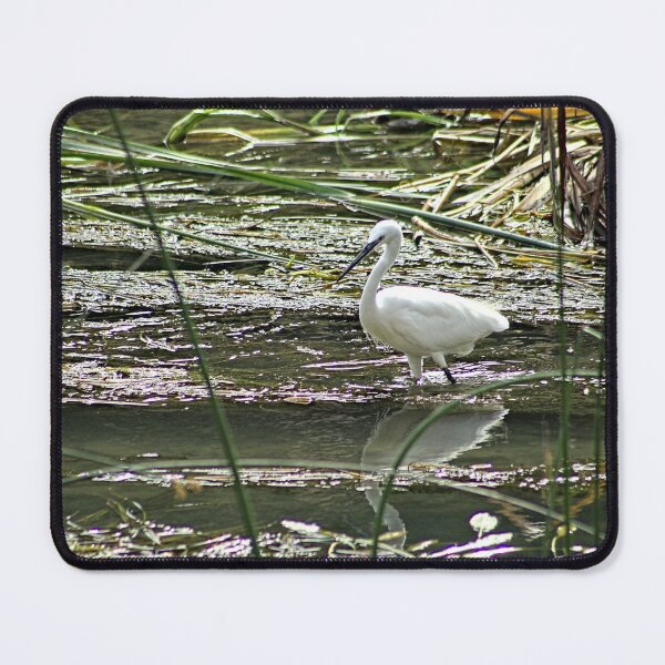 Item preview, White Great Egret Wading River 3 designed and sold by worldways.
